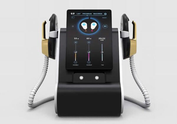 Masážny prístroj na formovanie postavy BeautyRelax Pulsemax Magnetic Studio Twin Black Gold