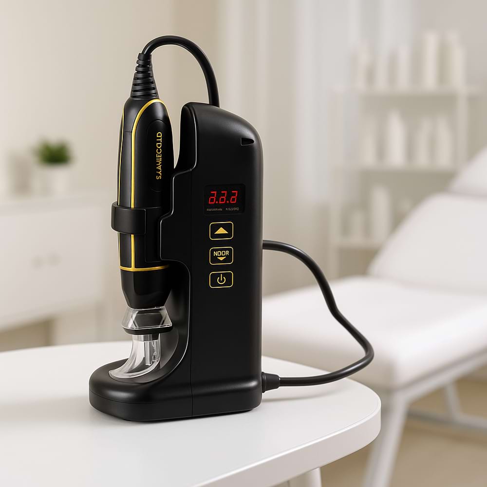 Kozmetický prístroj na lifting pokožky BeautyRelax Fraxlift Exclusive Thermage Black Gold