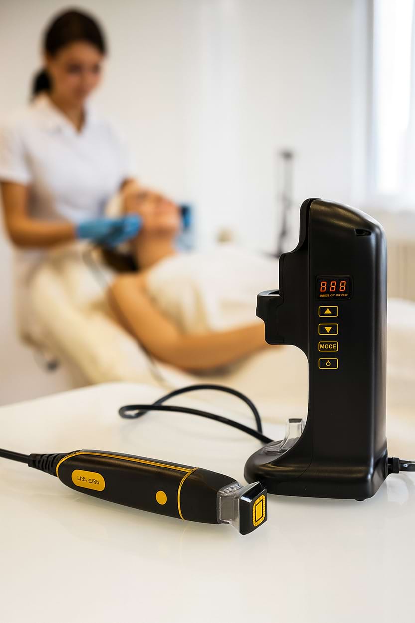 Kozmetický prístroj na lifting pokožky BeautyRelax Fraxlift Exclusive Thermage Black Gold