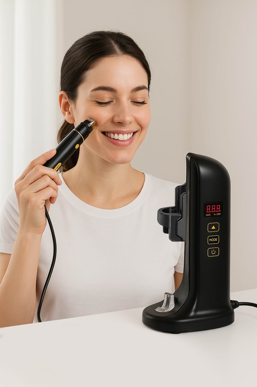 Kozmetický prístroj na lifting pokožky BeautyRelax Fraxlift Exclusive Thermage Black Gold