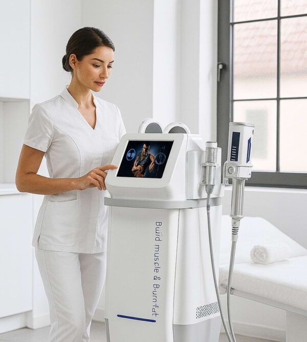 Masážny prístroj na formovanie postavy BeautyRelax Pulsemax Magnetic Studio Madero Quattro Clinic Performance