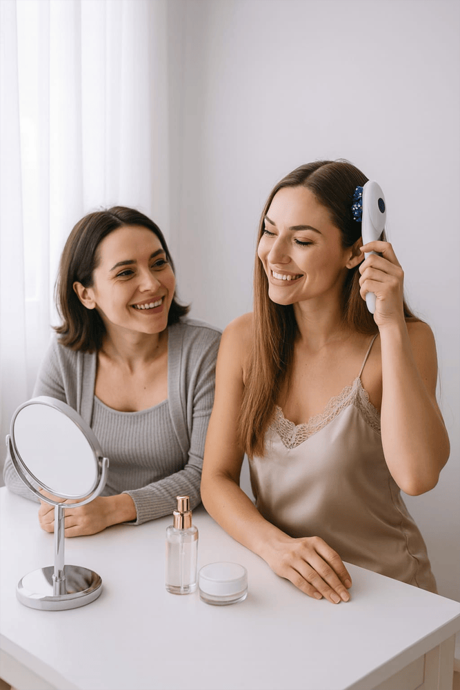 Masážny prístroj na podporu rastu vlasov BeautyRelax Growmax Hair Prestige