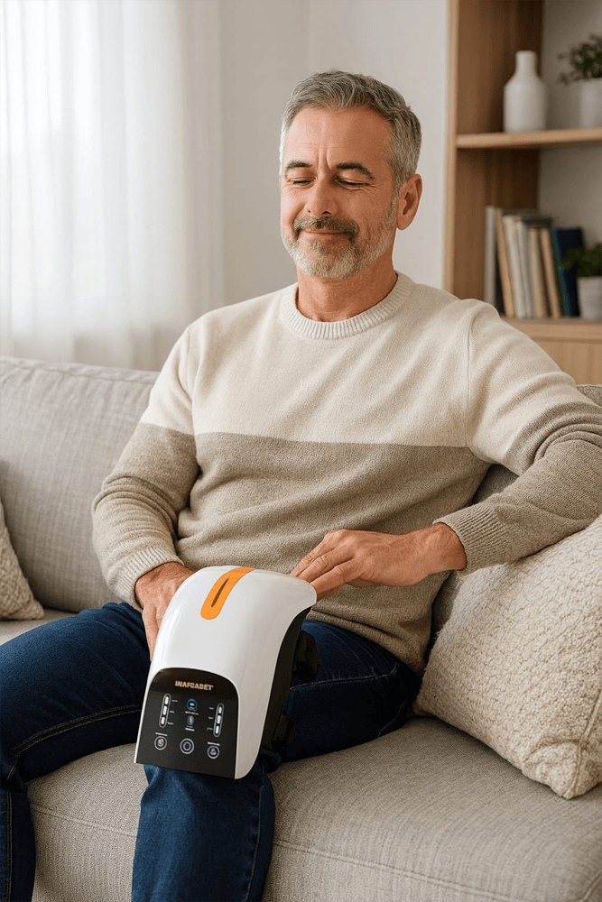 Masážny prístroj pre kolená s chronickou bolesťou BeautyRelax KneeRehab Prestige