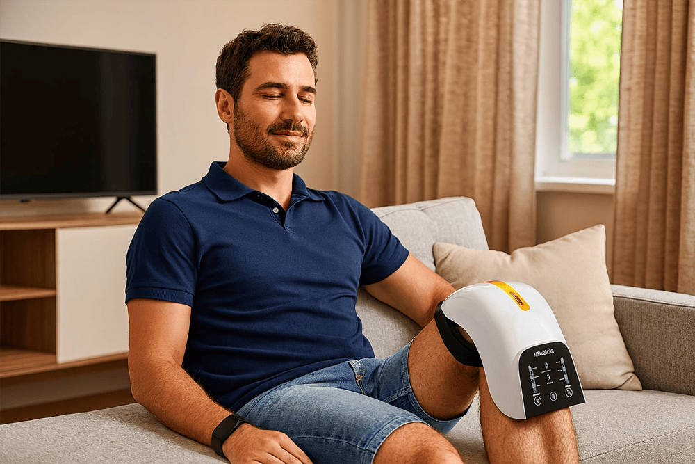 Masážny prístroj pre kolená s chronickou bolesťou BeautyRelax KneeRehab Prestige