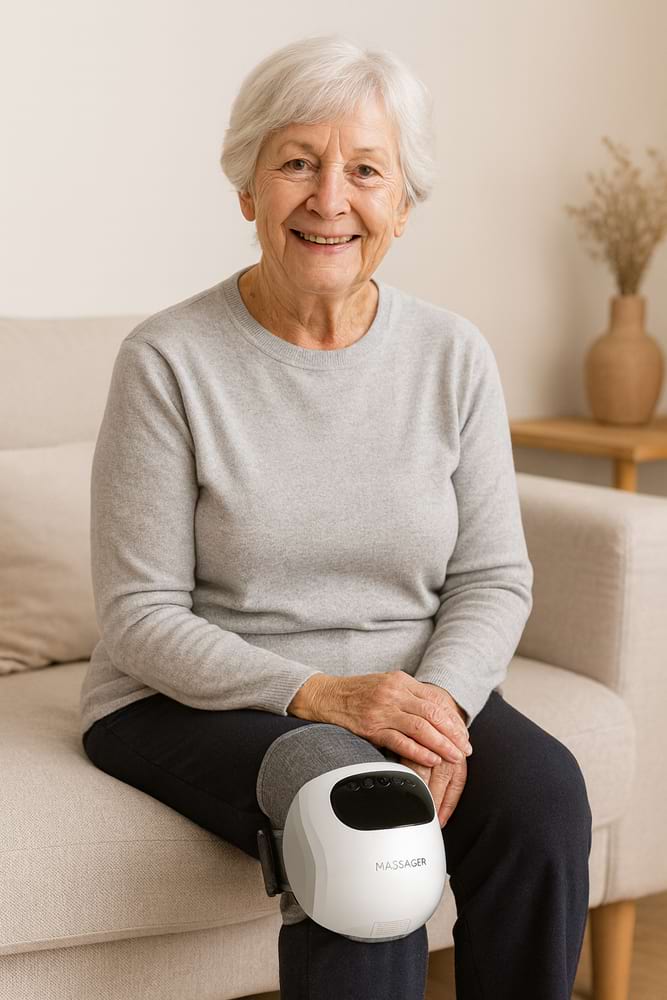 Masážny prístroj pre kolená s chronickou bolesťou BeautyRelax KneeRehab Deluxe