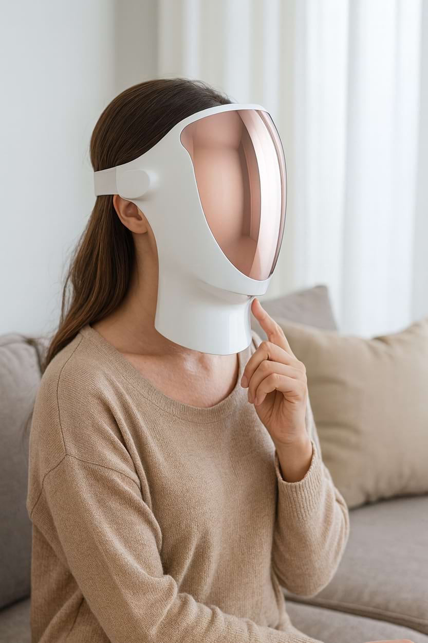 Kozmetický prístroj na fotónovú terapiu BeautyRelax Lightmask Professional Max Performance