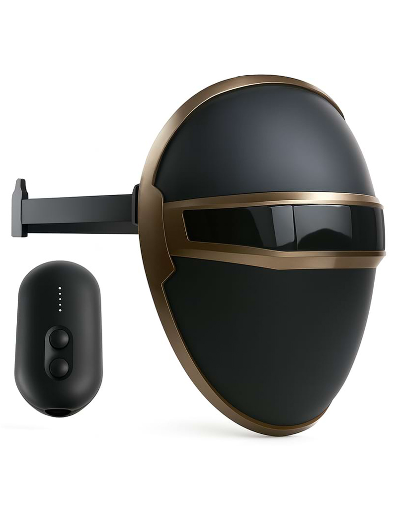 Kozmetický prístroj s fotónovou terapiou BeautyRelax Lightmask Exclusive Black Edition