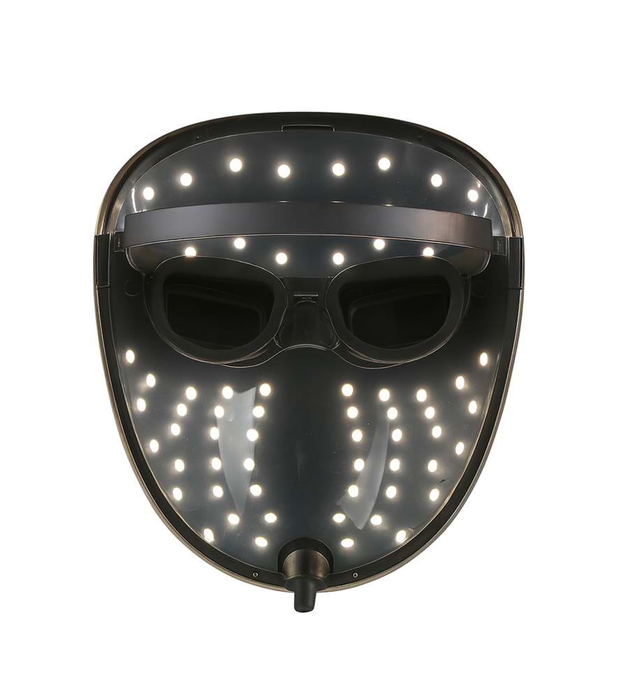 Kozmetický prístroj s fotónovou terapiou BeautyRelax Lightmask Exclusive Black Edition