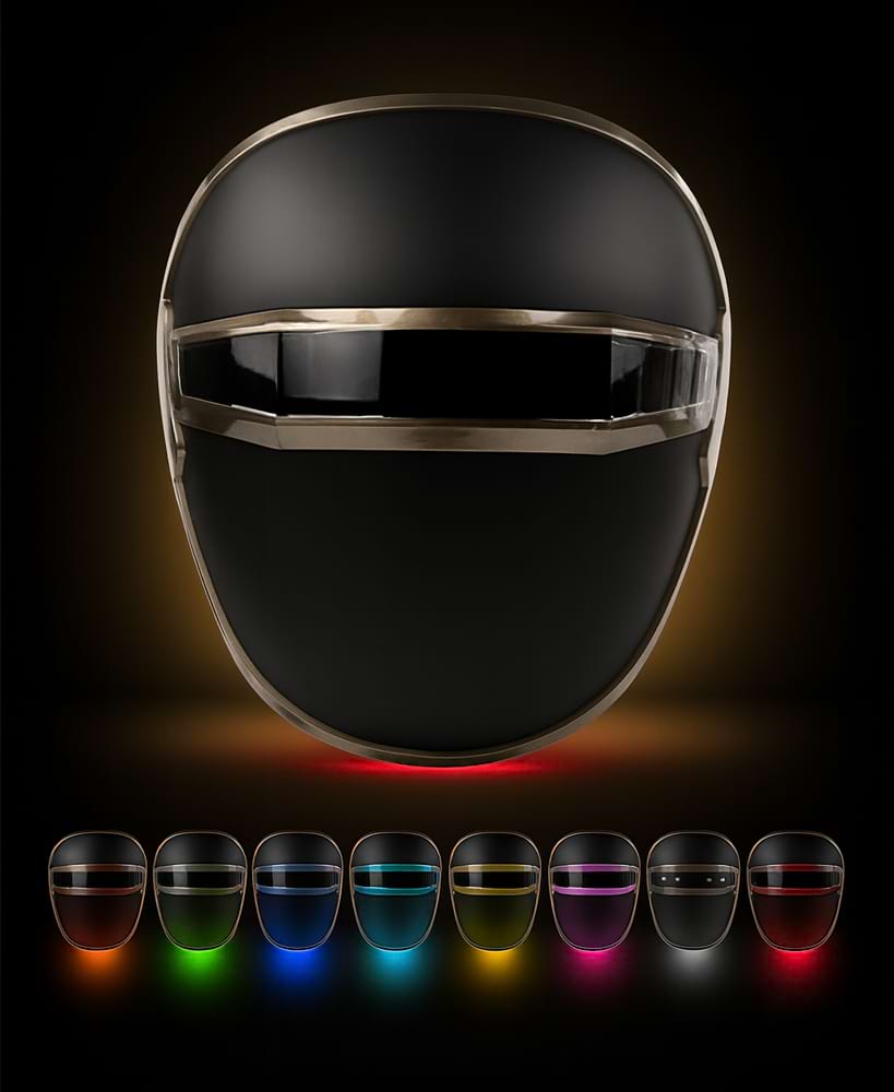 Kozmetický prístroj s fotónovou terapiou BeautyRelax Lightmask Exclusive Black Edition