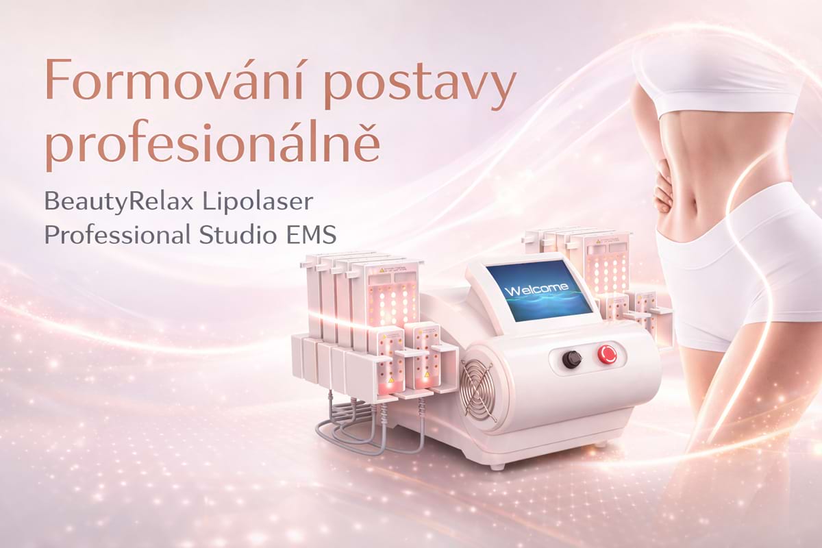 Estetický prístroj na formovanie postavy BeautyRelax Lipolaser Professional Studio EMS