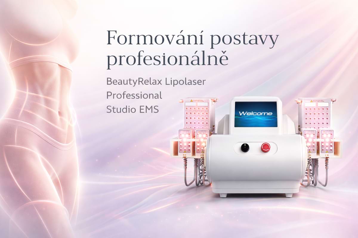 Estetický prístroj na formovanie postavy BeautyRelax Lipolaser Professional Studio EMS