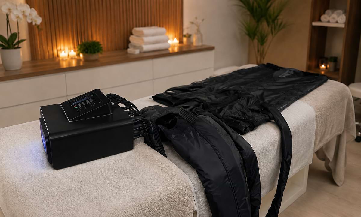 Masážny prístroj BeautyRelax Airflow Professional IR Heating Studio Performance Black Edition – Obrázok 14