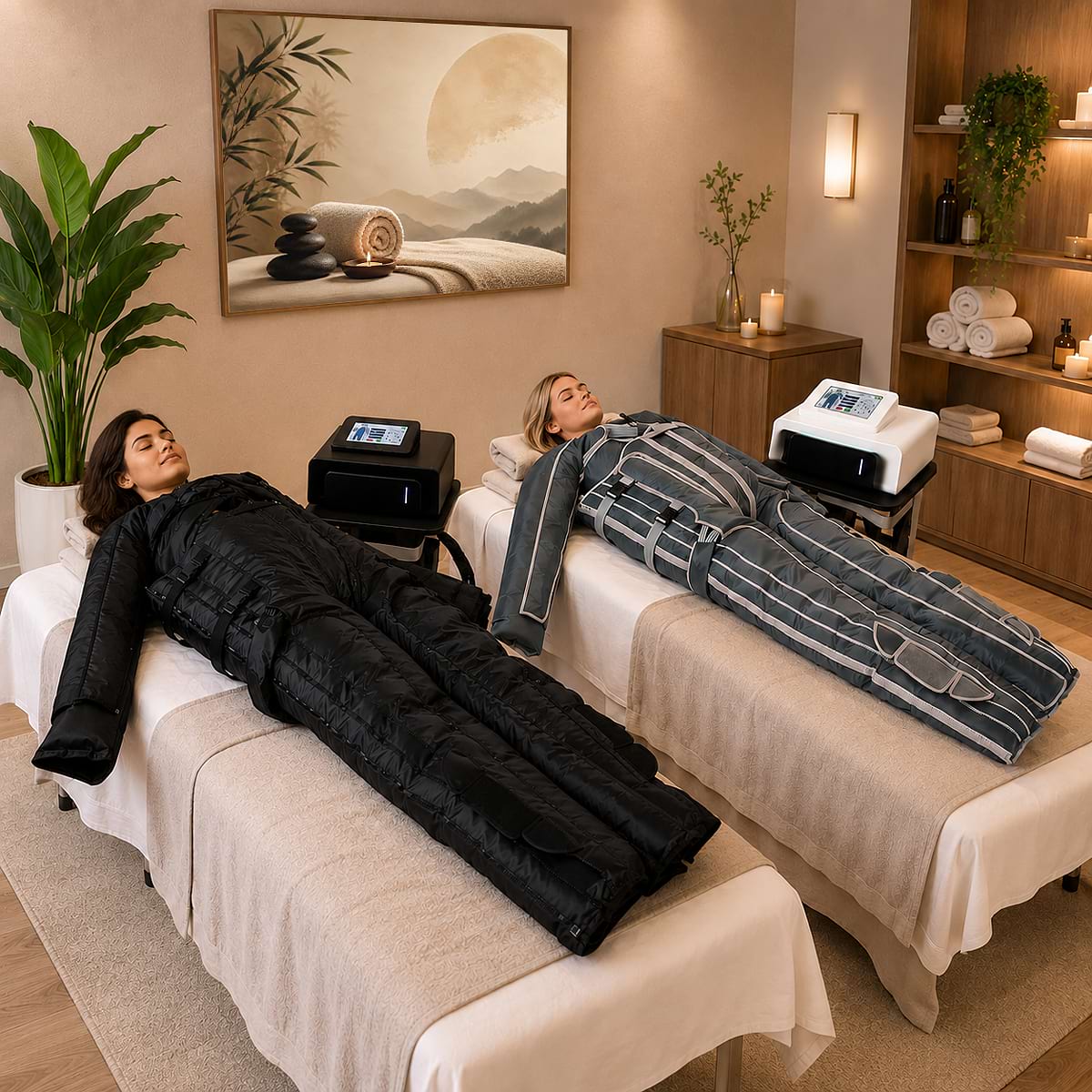 Masážny prístroj BeautyRelax Airflow Professional IR Heating Studio Performance Black Edition – Obrázok 15