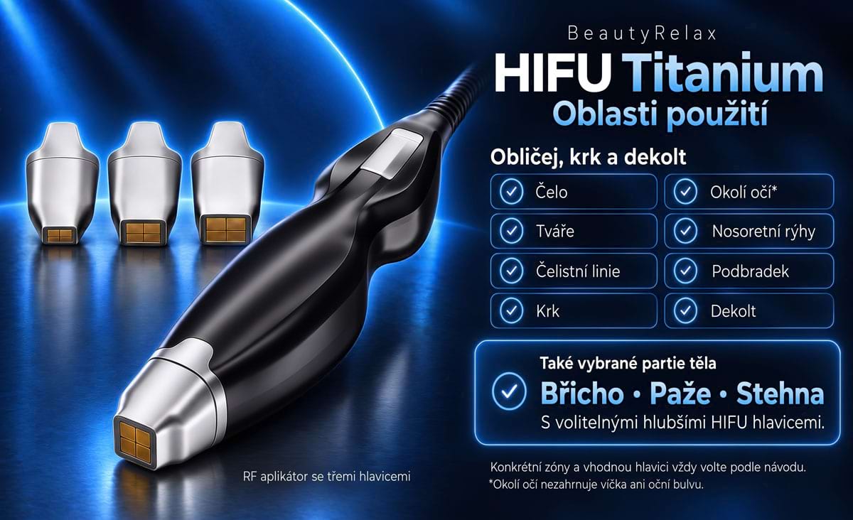 Estetický prístroj na lifting pleti BeautyRelax HIFU Titanium – Obrázok 21