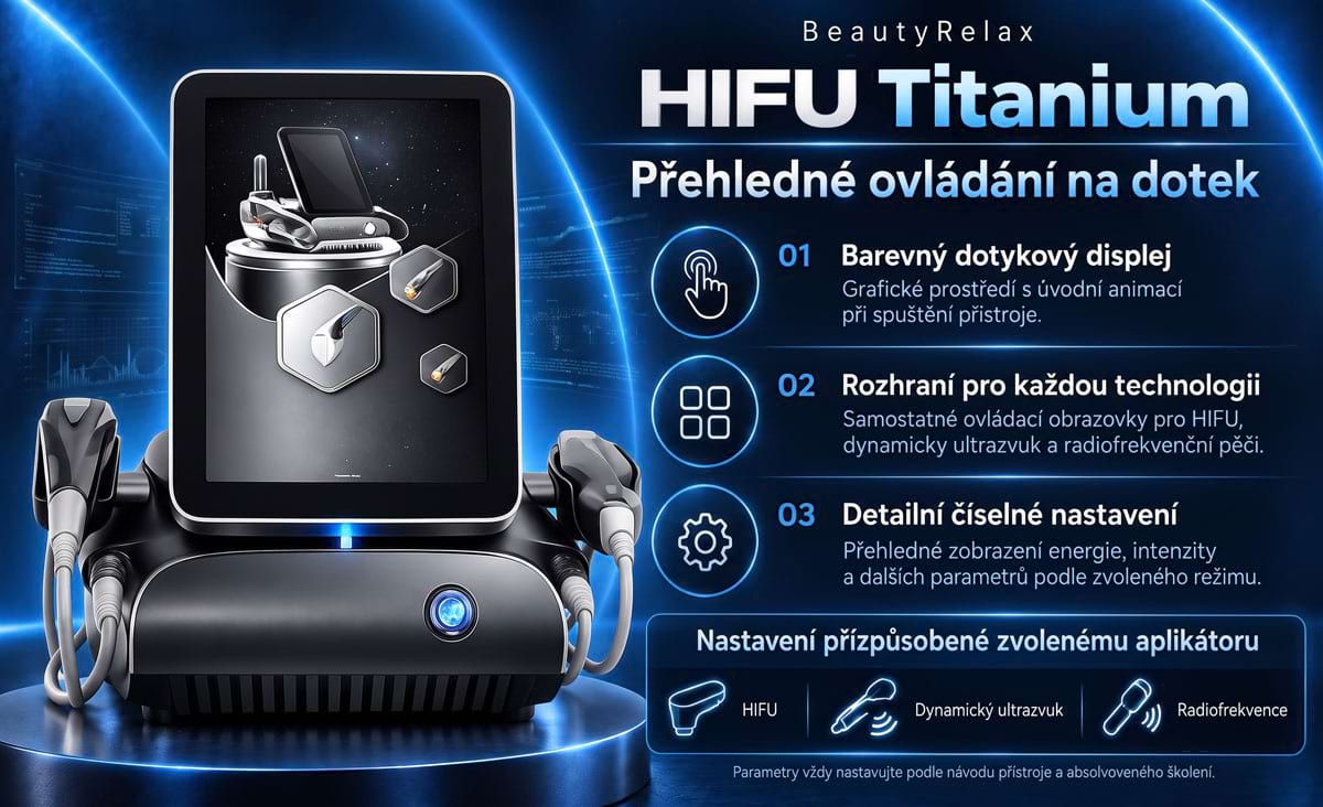 Estetický prístroj na lifting pleti BeautyRelax HIFU Titanium – Obrázok 13