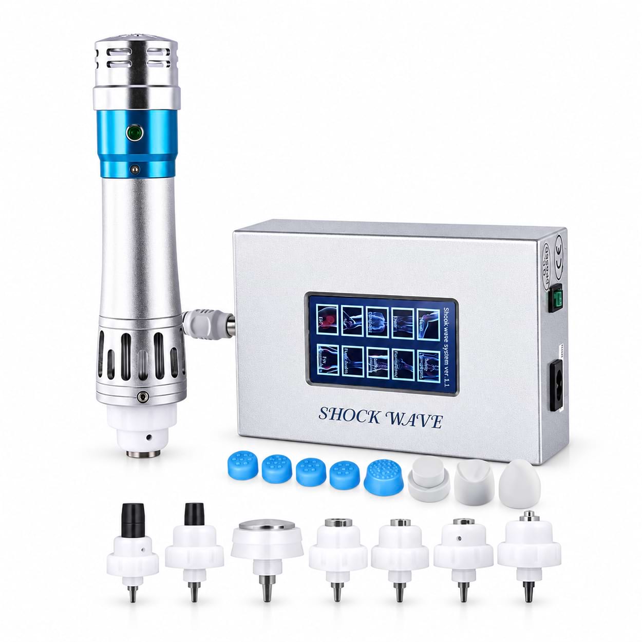 Masážny prístroj s rázovou vlnou BeautyRelax WaveForce Select – Obrázok 5