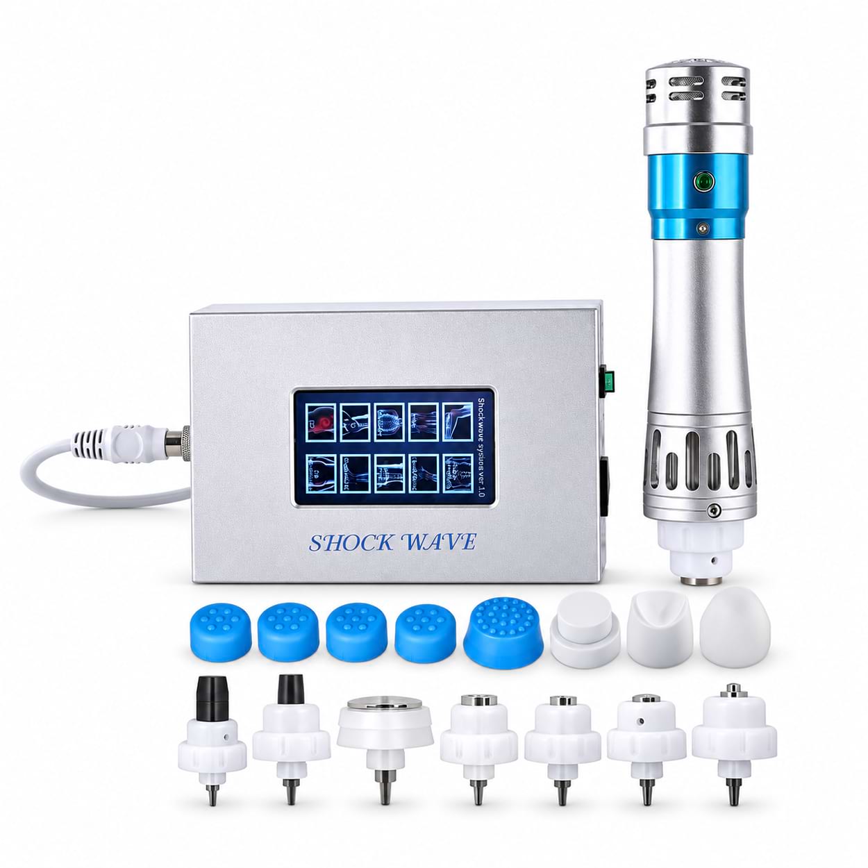 Masážny prístroj s rázovou vlnou BeautyRelax WaveForce Select – Obrázok 4