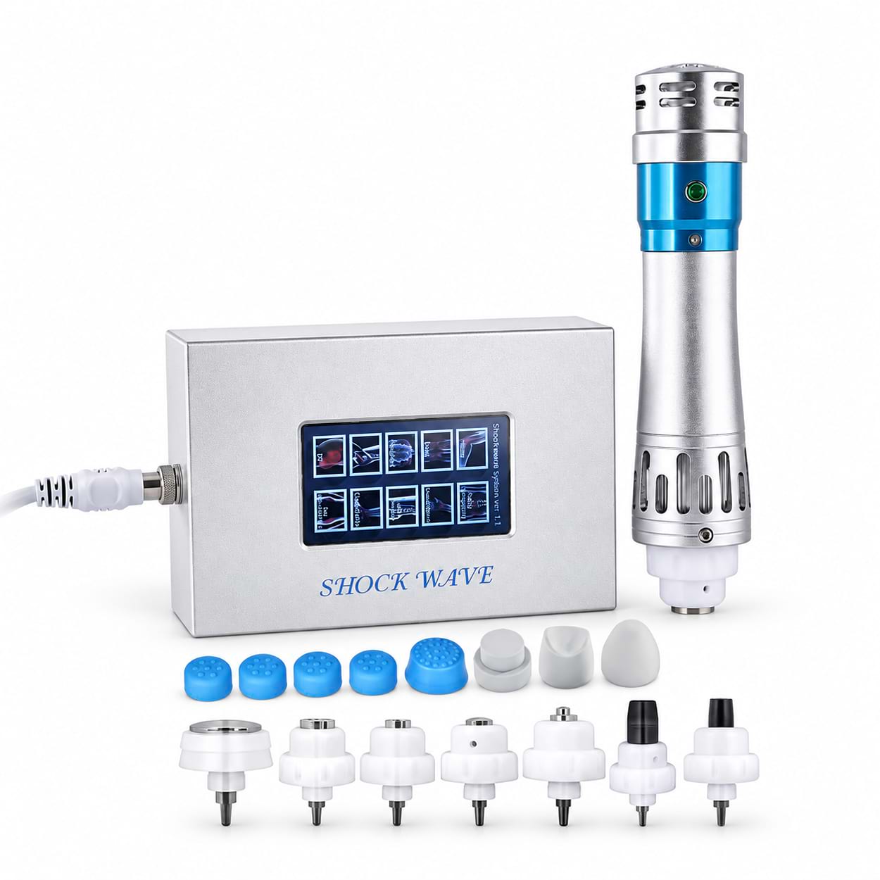 Masážny prístroj s rázovou vlnou BeautyRelax WaveForce Select – Obrázok 3