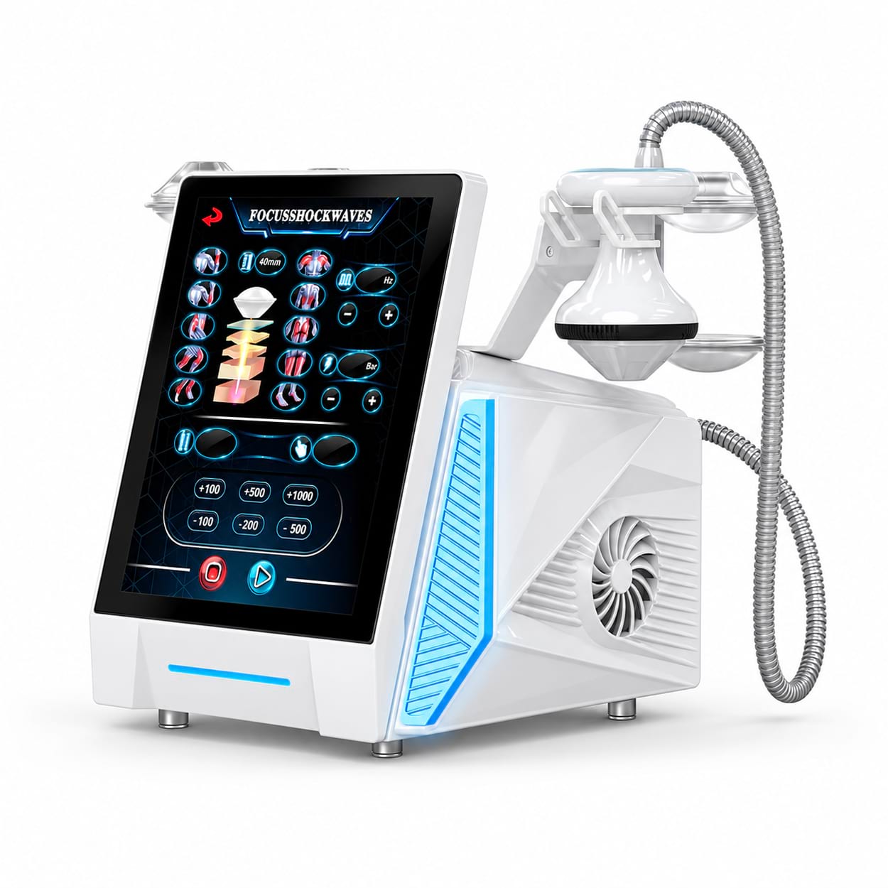 Masážny prístroj s rázovou vlnou BeautyRelax WaveForce Elite – Obrázok 3